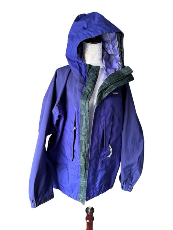 Patagonia Other - Patagonia Blue/purple Hooded Shell Jacket